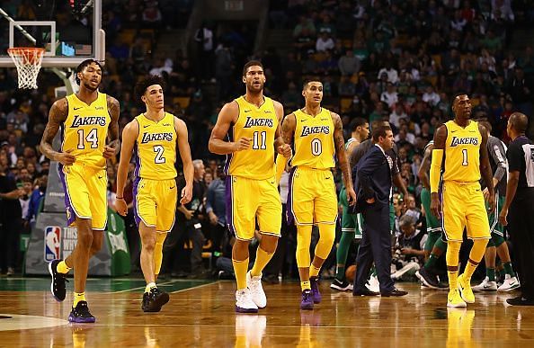 Los Angeles Lakers v Boston Celtics